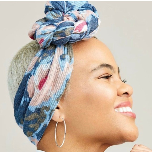 Stella & Dot Floral Ikat Scarf - Picture 4 of 5